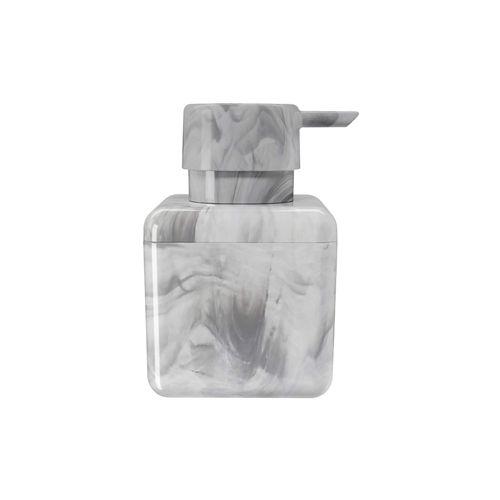 Porta Sabonete Liquido Coza Cube Mármore Branco 20878/0480
