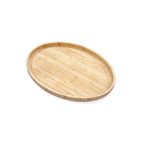 Bandeja Plasvale Oval 40Cm Bambu 7123