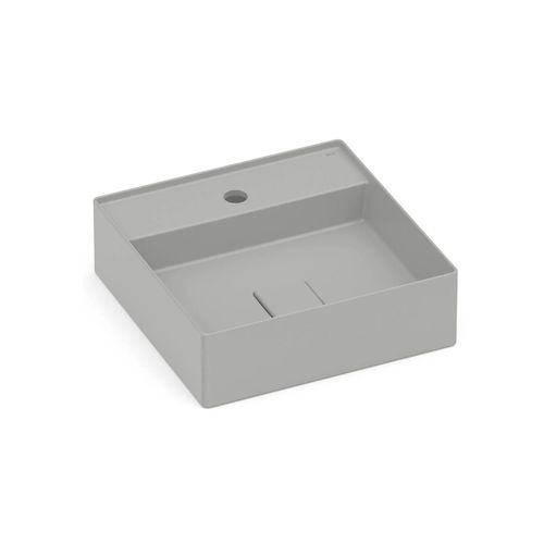 Cuba Roca Apoio Terra Quadrada 40X40 com Mesa T9 STN A32787T070