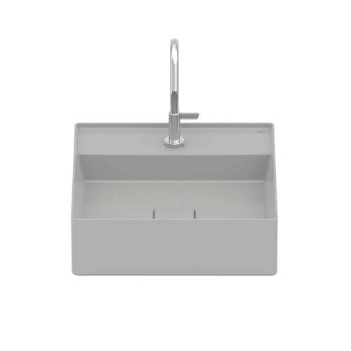 Cuba Roca Apoio Terra Quadrada 40X40 com Mesa T9 STN A32787T070
