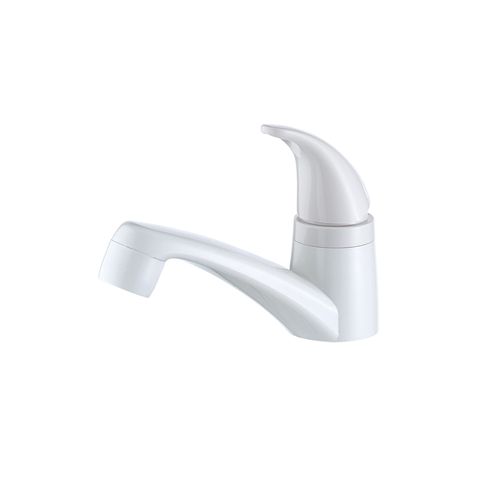 Torneira Fortti Lavatório 1194 Pratti F56 Mesa Bica Baixa Branco 7110004