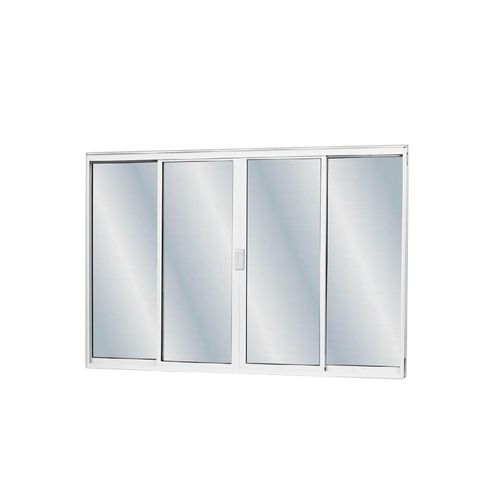 Vitro Aluminio Bra MGM Lux sem Grade 4 Folhas 100X120 28101/04040137007601