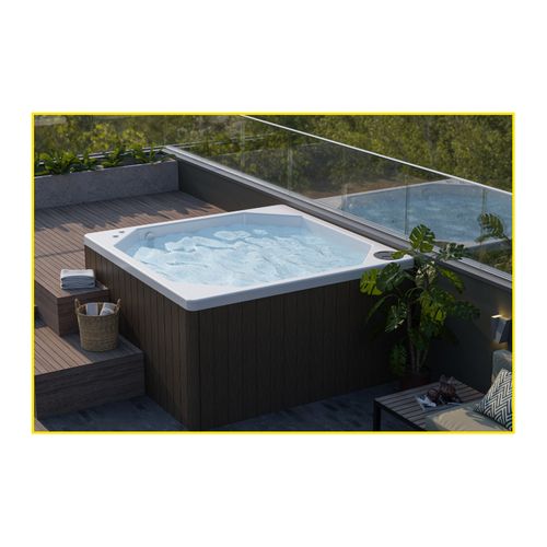 Spa Astra Madrid Hidro com 8 Jatos 180Cm  Ap47/1B Branca