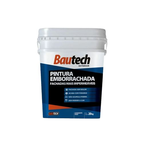 Tinta Bautech Pintura Emborrachada Areia 20Kg 23299