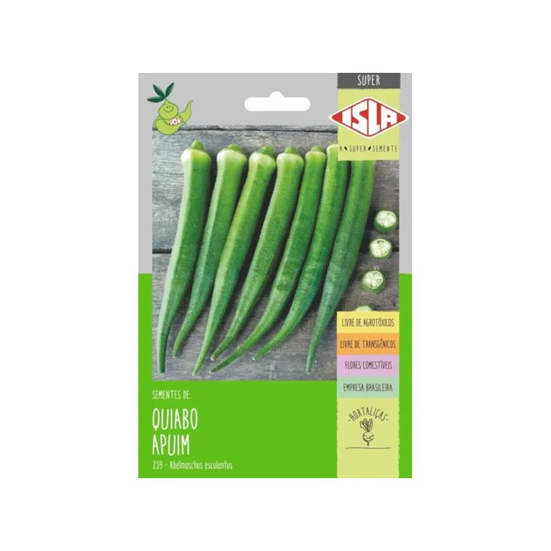 Semente Quiabo Isla Apuim 10Gr 6988 259.31                                                                                      -1756736931722