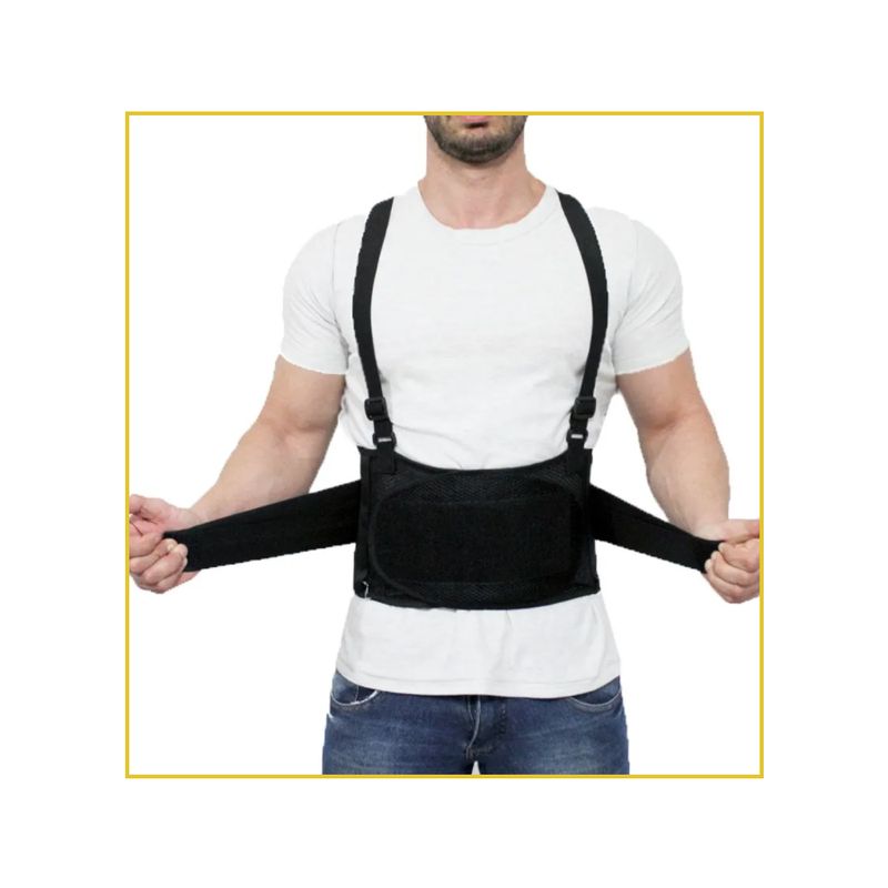 cinto abdominal lombar c/suspens. tam. m belt c-800/900-1756748961717