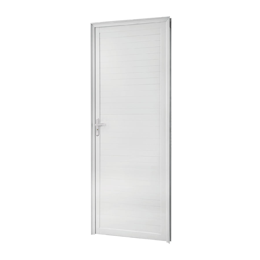 Porta Alumínio MGM 210x70Cm Project Lambri Maçaneta ID 253