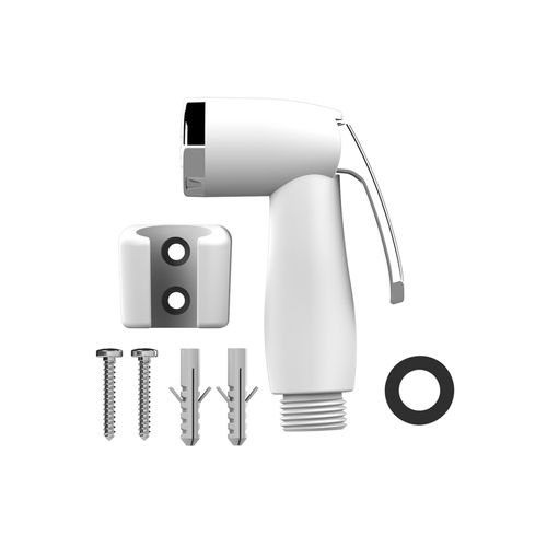 Gatilho Censi 7561 para Ducha Higienica com Suporte Branco