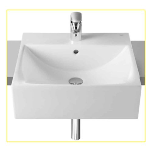 Cuba Roca Semi-Encaixe Diverta 47X41 Branco B327107001