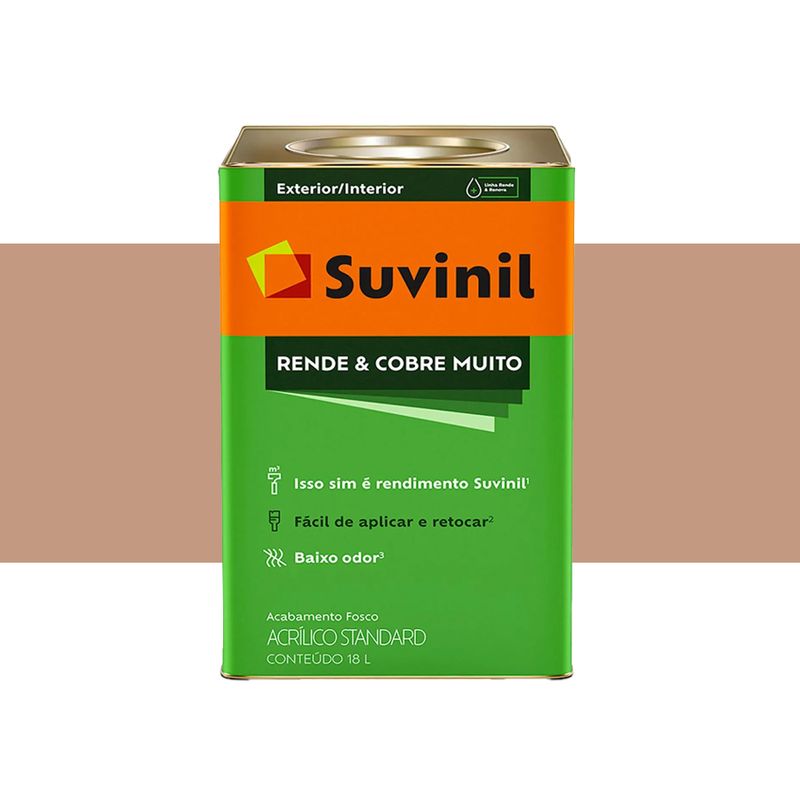 Tinta Suvinil Rende e Cobre Muito Fosco Flor de Anis 18 Litros 508426-1760106257116