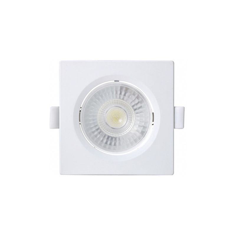 Spot Taschibra Embutir Led Quadrado MR16 5W 6500K Preto 15090332-1760132535095