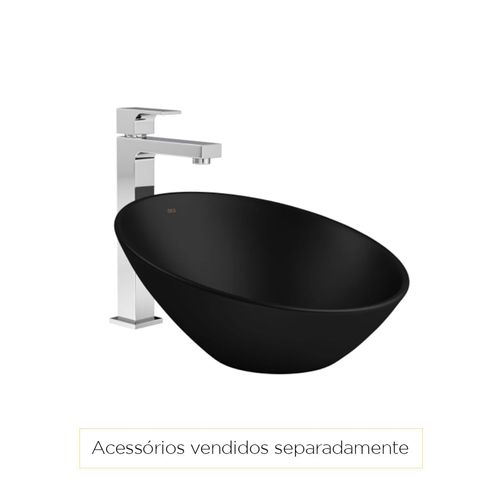 Cuba Deca Apoio Meia Lua 39cm Ébano Fosco L.1036.94