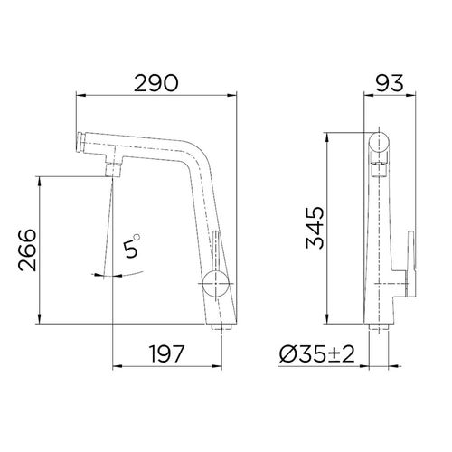 Misturador Docol Monocomando Cozinha Mesa Choice Cromado 874906