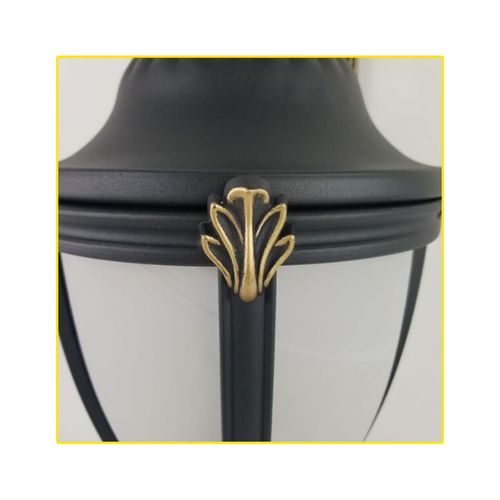 Arandela Biancoluce AC583P M Class Liege E27 Preto 010723