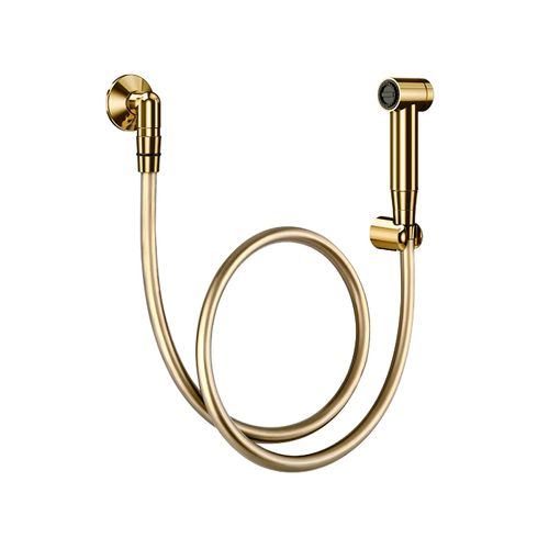 Ducha Docol Higiênica com Gatilho Parede Luxo Ouro Polido 579043