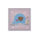 Quadro Decor 30X30Cm Elefante Azul XCC186609Y-1767642743219