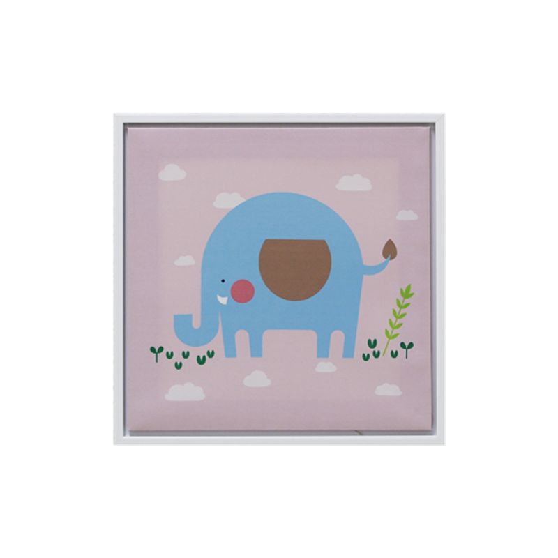 Quadro Decor 30X30Cm Elefante Azul XCC186609Y-1767642743219
