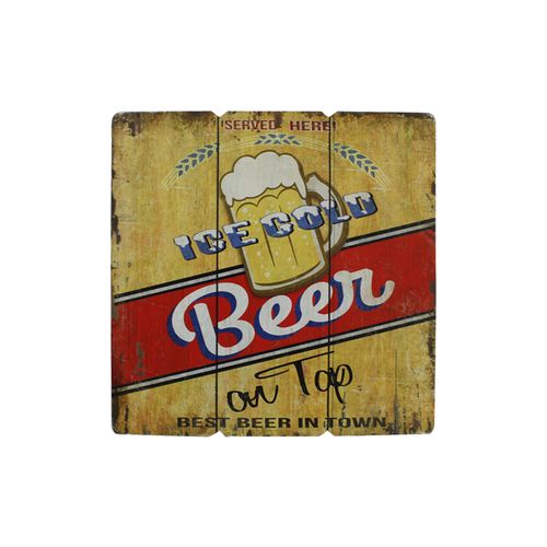 Quadro Decor Ice Cold Beer 39,5x39,5Cm GB8969CON