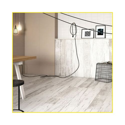 Piso Porcelanato Eliane 20X120 Blanc Acetinado 8056321