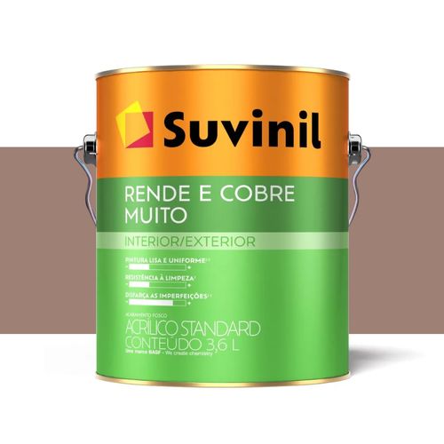 Tinta Suvinil Rende e Cobre Muito Fosco Tapecaria 3,6 Litros 50842731