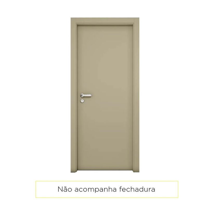Kit Porta Concrem Essencial Lisa Lacca Fendi 210X80X14-21,5 BI.55640-1767987022281