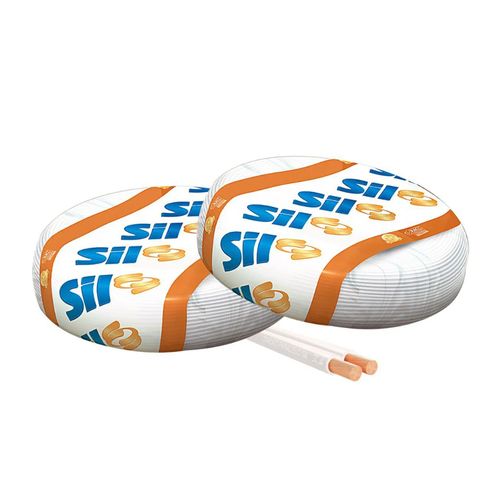 Fio Sil Paralelo 300V 2X2,5Mm Branco Metro Linear 775.018