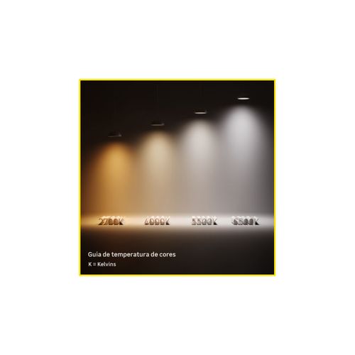 Lampada Luminatti Led GU10 7W 4000K IRC90 LM3465