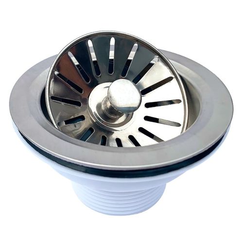 Válvula Qualiz Americana Inox Pia Americana 3.1/2" QL VA3