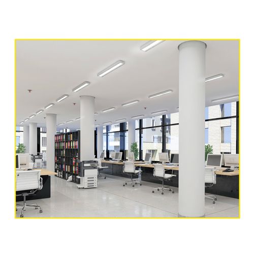 Eletrocalha Taschibra Aleta Led Sob/Bem 124cm 2Xt8 Br 041100