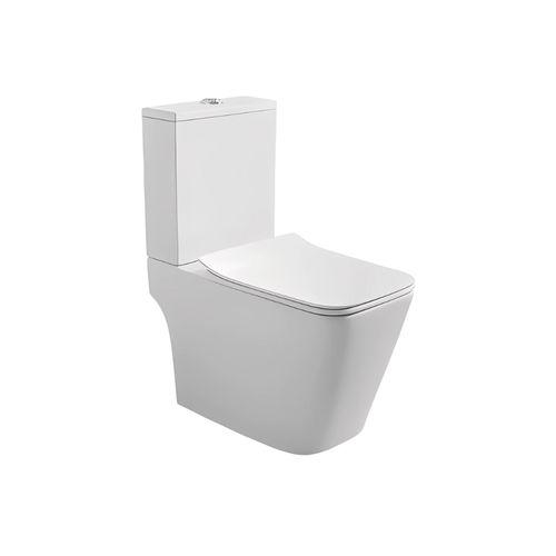 Kit Qualiz Combo Bacia com Caixa Acoplada Quadrada JA0416 Branco