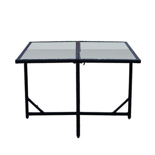 Conjunto Mesa 4 Poltronas e 4 Bancos Casa Ok Havana Ratan SFS029