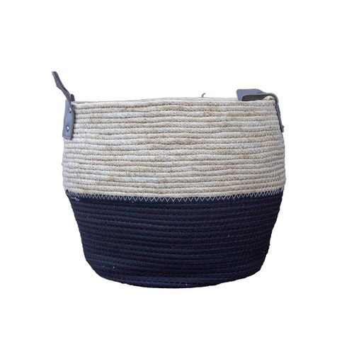 Cesto Casa Ok 33X28X30Cm G Cordas com 2 Alcas OK92194