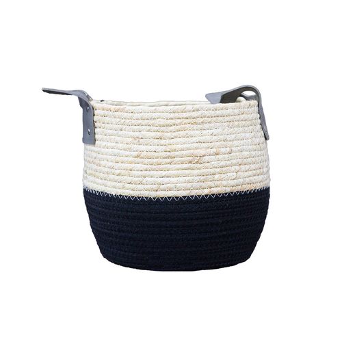 Cesto Casa Ok 23X17X25Cm P Cordas com 2 Alcas OK92217