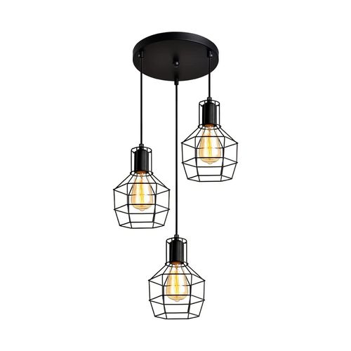 Pendente Avant Adhara Trio Aço Black 3XE27 484030001