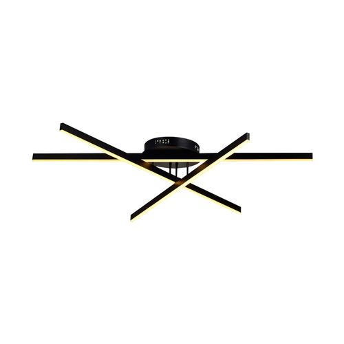 Plafon Avant Hasta Led Trio 1M 2700K Preto 341190372