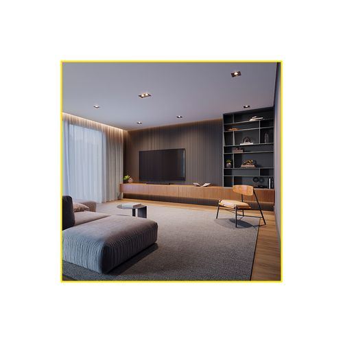 Spot Avant Evidence Duo 3000/6500K 14W Preto Fosco 252061372