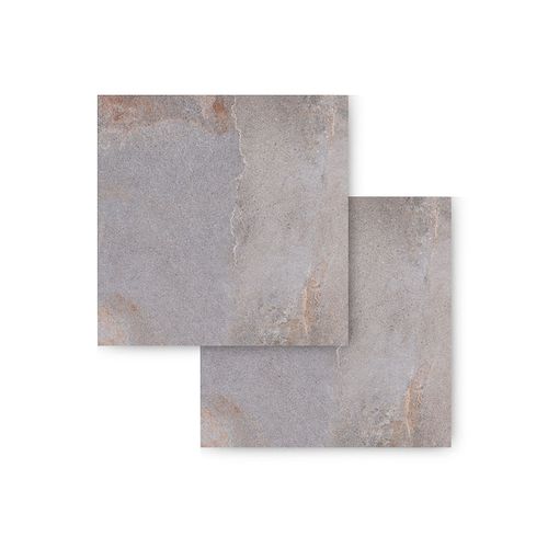 Piso Porcelanato Helena 83x83 Vision Gray Esmaltado Rústico Retificado HRU 830.036