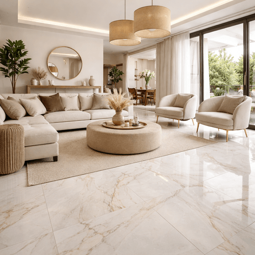 Piso Porcelanato Helena 61x120 Monet Esmaltado Polido Retificado HPO 120.052