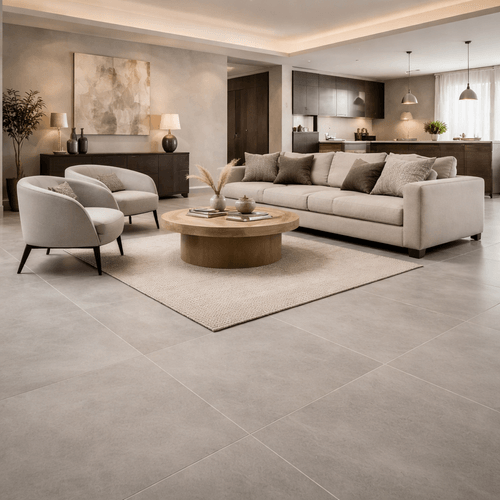 Piso Porcelanato Helena 62x121 Splendor Grigio Esmatado Retificado HAC 120.010