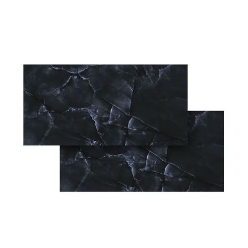 Piso Porcelanato Helena 62x121 Pérola Negra Polido HPO 120.125