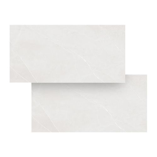 Piso Porcelanato Helena 62x121 Torino Grigio Esmaltado Polido Retificado HPO 120.060