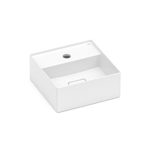 Cuba Roca Apoio 30X30 CM T7 Terra Branco A32787X000