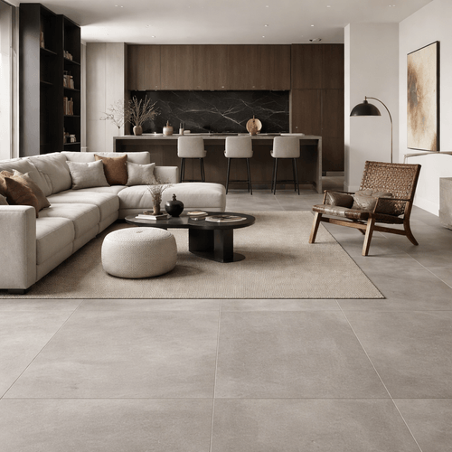 Piso Porcelanato Portobello 60x120 Artsy Cement Natural Retificado 12285E
