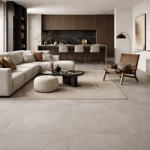Piso Porcelanato Portobello 60x120 Nord Cement Natural Retificado 26800E