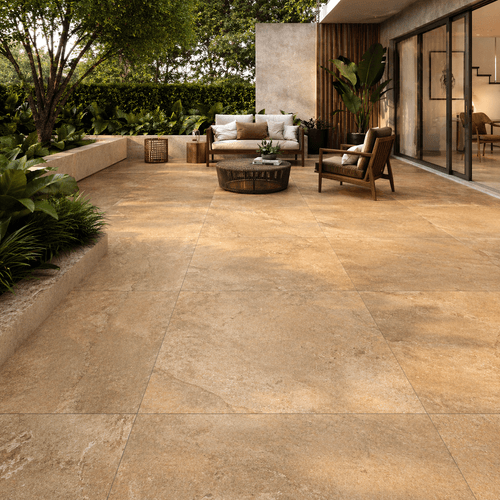 Piso Porcelanato Portobello 81x81 Thor Ambar Externo 204836E