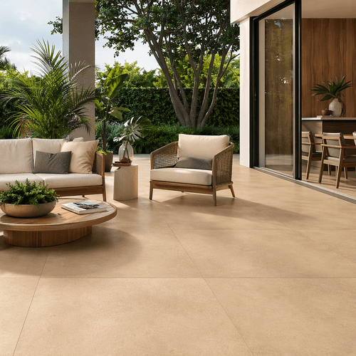Piso Porcelanato Portobello 90x90 Hit Camel Externo 210208E