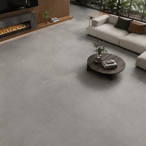 Piso Porcelanato Portobello 80x80 Hit Gris Natural 211432ET