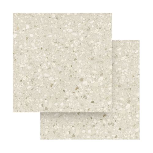 Piso Porcelanato Portobello 90x90 Samba Rock Off White Externo 210597E