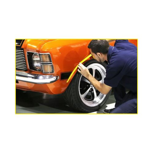 Fita Crepe 3M Automotiva 24mm x 40 Metros Mascaramento Alta Performance Amarela HC000660502