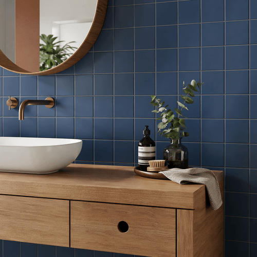 Piso Porcelanato Eliane 20x20 Capri Marine Mate 8049406